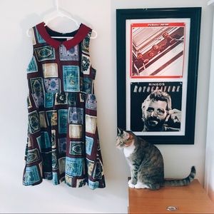 Modcloth Sleeveless Book Dress